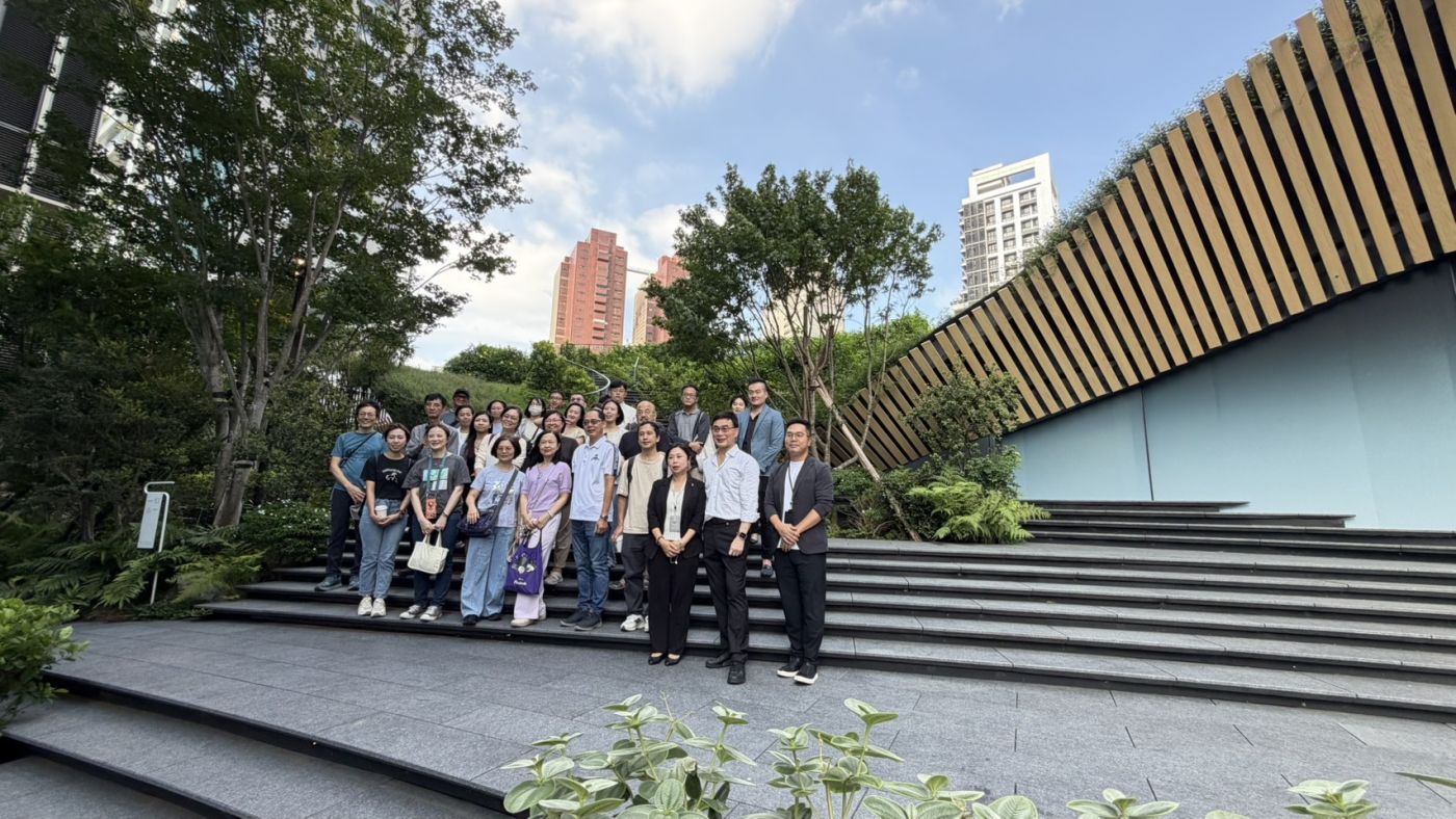 新北市政府城鄉局參訪台中「勤美草悟道」- 永續建築與地域創生的城市改造典範